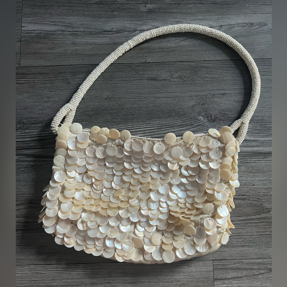 Zara Beaded Shoulder Bag